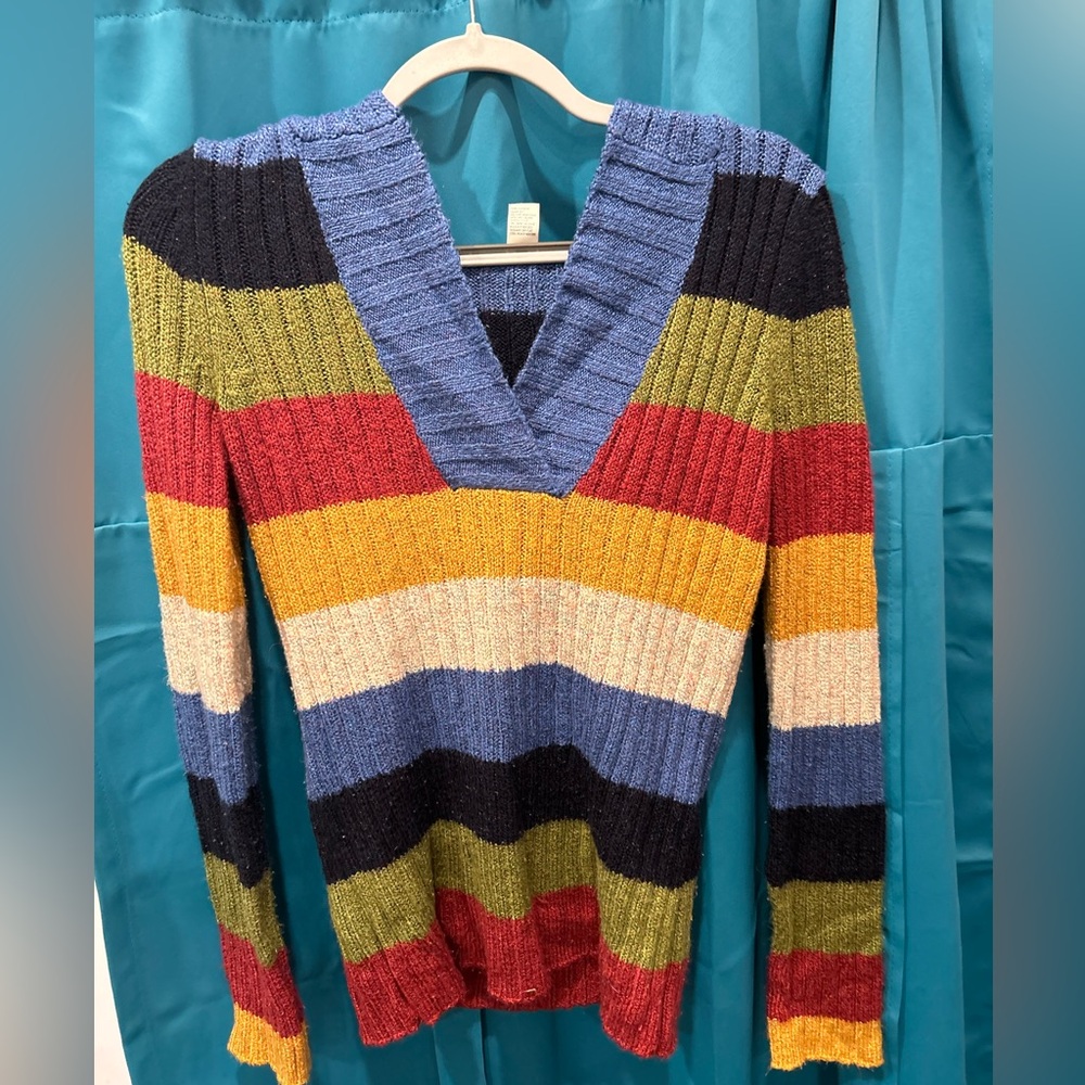 Maurice’s Striped Hooded Sweater